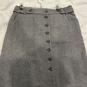 Anne Taylor pencil skirt. Wool blend